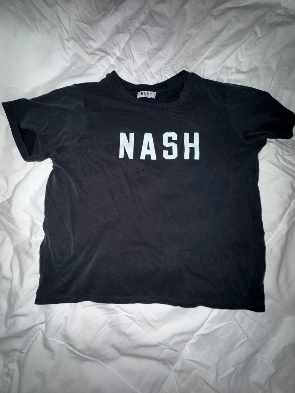 NASH Black Short Sleeve‎ Graphic Tee - Women